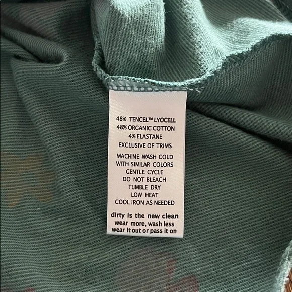 Toad and Co Floral Green Faux Wrap with Tie Waist Dress Size XS - Picture 13 of 15